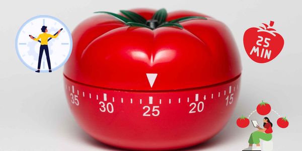 The Pomodoro technique is a time management tool about 25-minute intervals.
